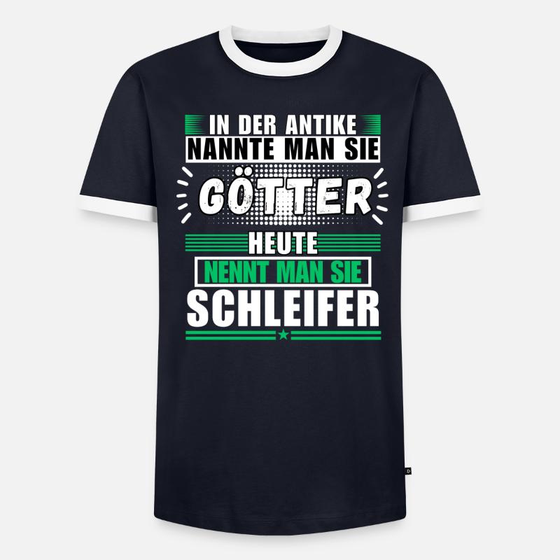 Men become grinders - Men's Ringer Shirt - undefined