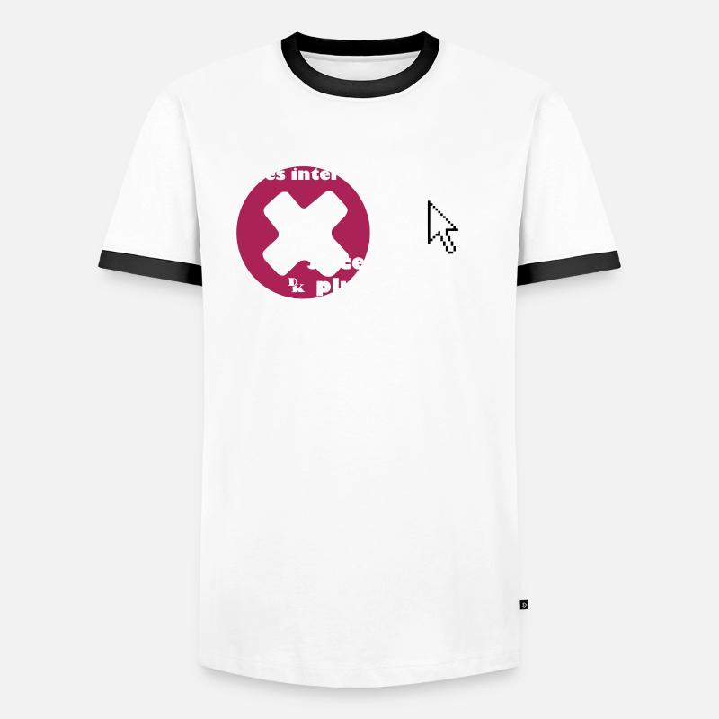 + 18 ans by dk T-shirt contrasté Homme