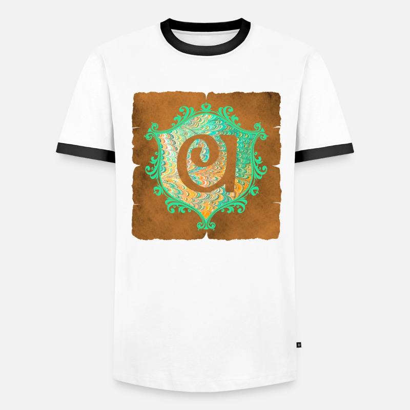 e 36 u Männer Kontrast-T-Shirt