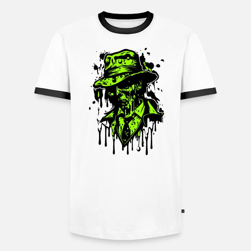 Dreaddy Daddy Zombie T-shirt contrasté Homme