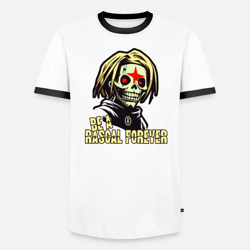Be a rogue and a rascal forever, zombie Men's Ringer Shirt