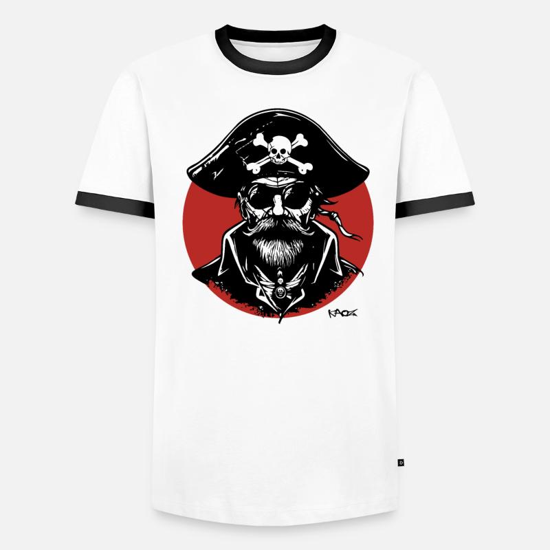 Cool Pirate T-shirt contrasté Homme