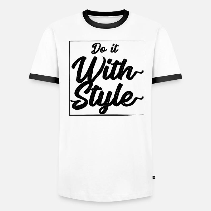 Do it with style Men's Ringer Shirt