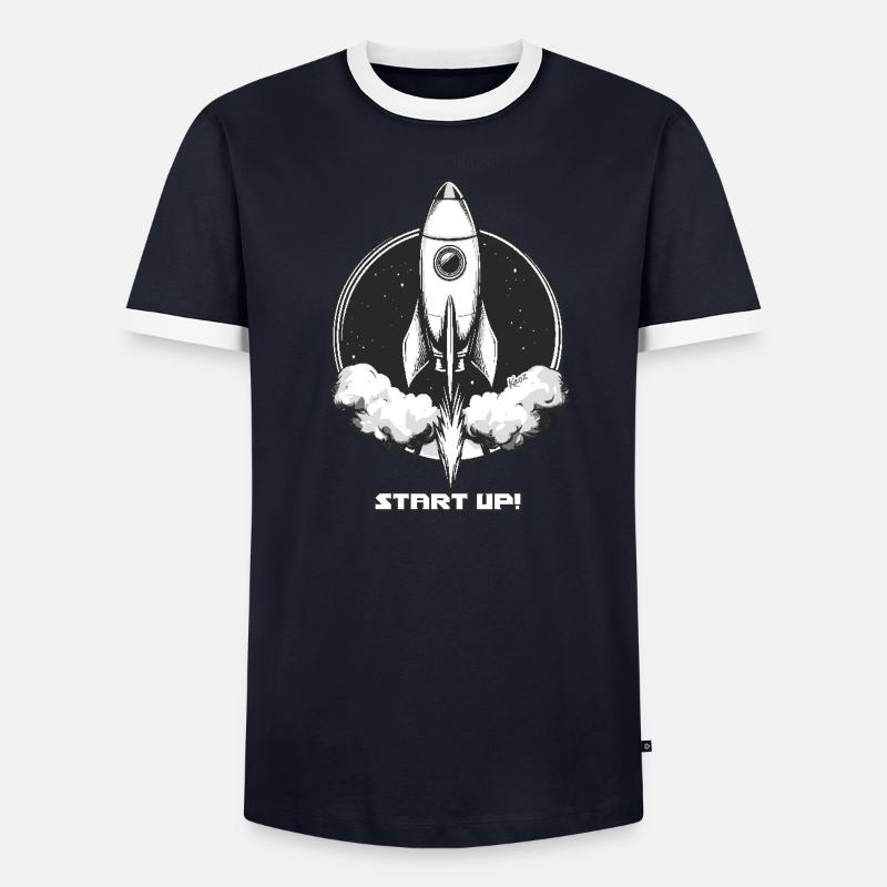Start-up Rocket T-shirt contrasté Homme