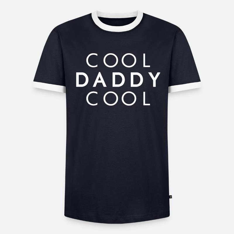 COOL DADDY COOL - Vater Geschenkidee - Männer Kontrast-T-Shirt - undefined