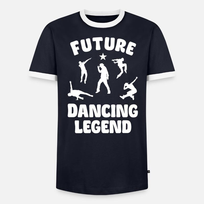 Future Dancing Legend - Männer Kontrast-T-Shirt - undefined