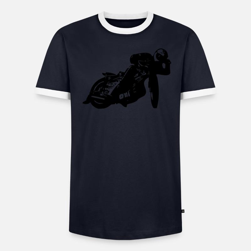 speedway T-shirt contrasté Homme