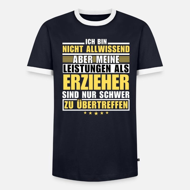 Unsurpassed performance as an educator Men's Ringer Shirt