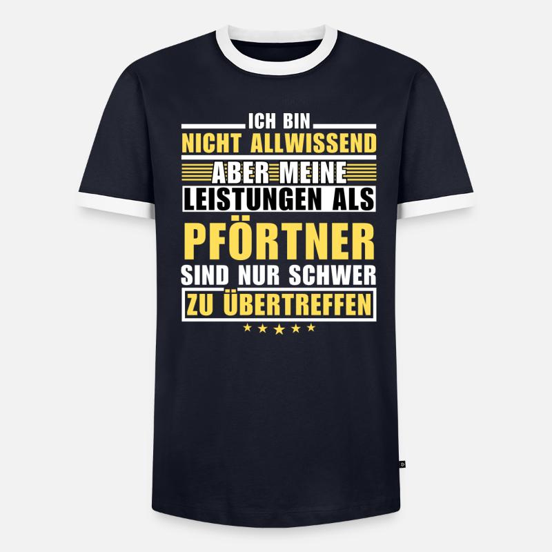 Unrivalled performance as a doorman - Men's Ringer Shirt -