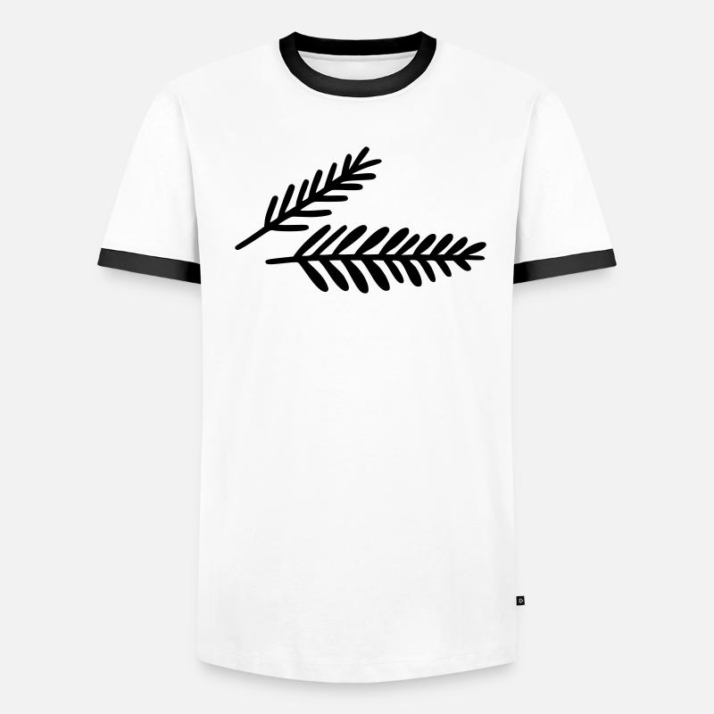Fir branches Men's Ringer Shirt