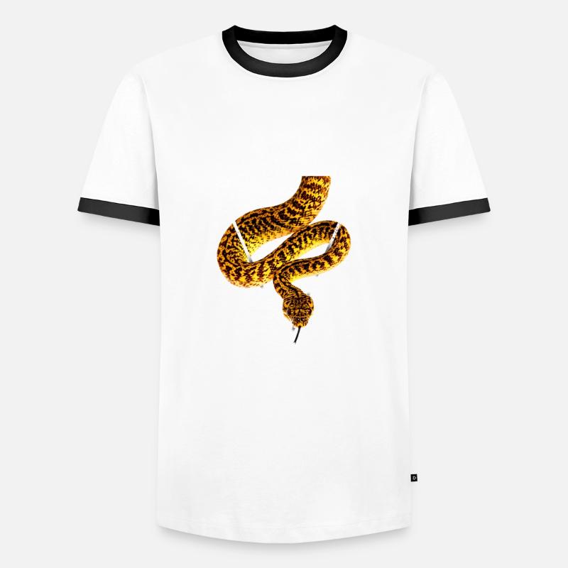 Tapis Python Retro Snake Propriétaire T-shirt contrasté Homme