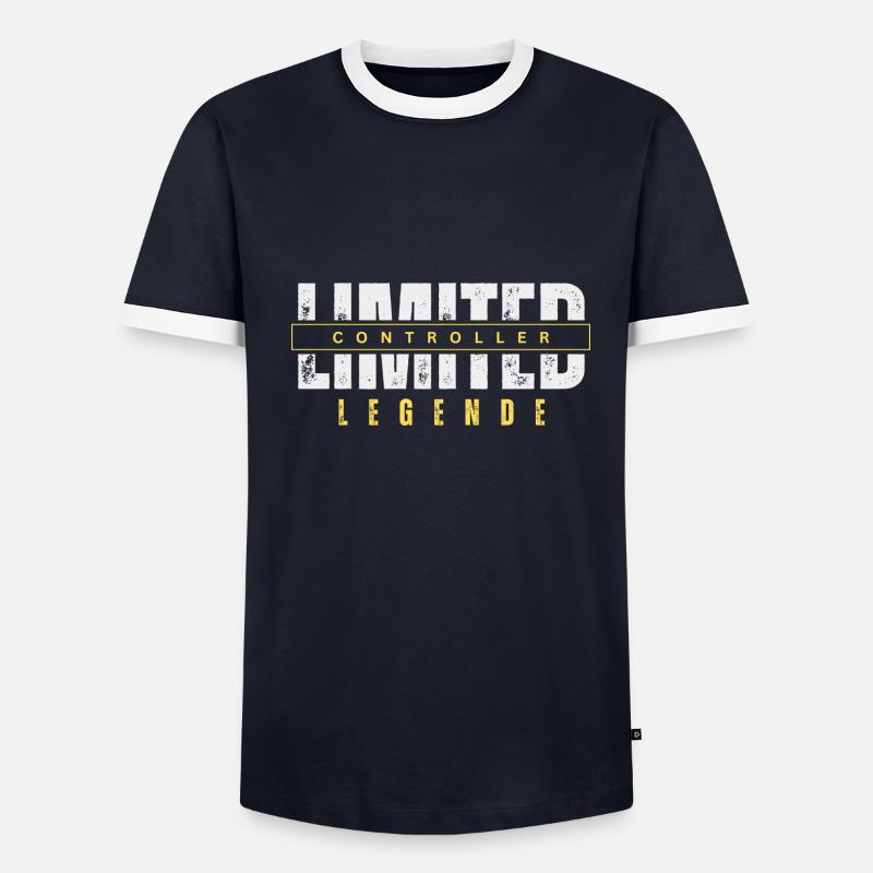 Limited Controller Legend. - Men's Ringer Shirt - undefined