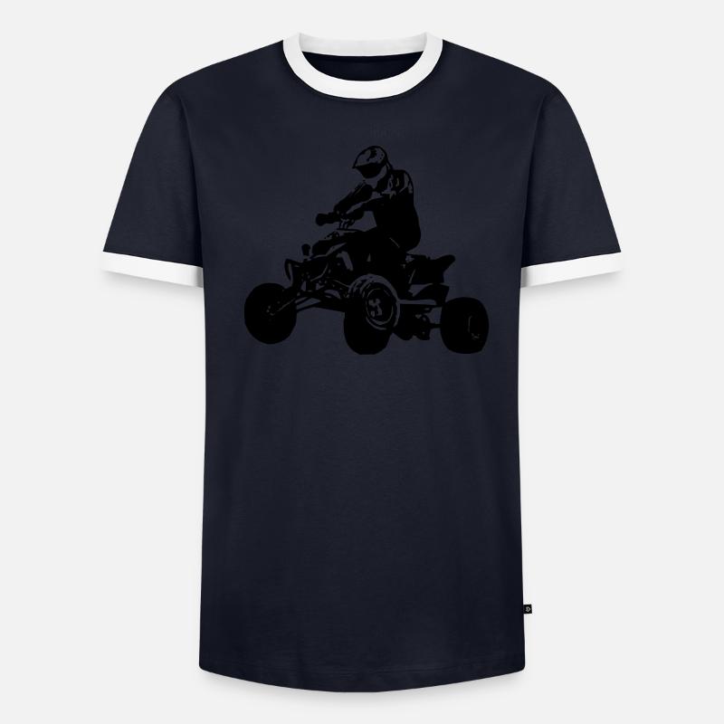 QUAD2 T-shirt contrasté Homme