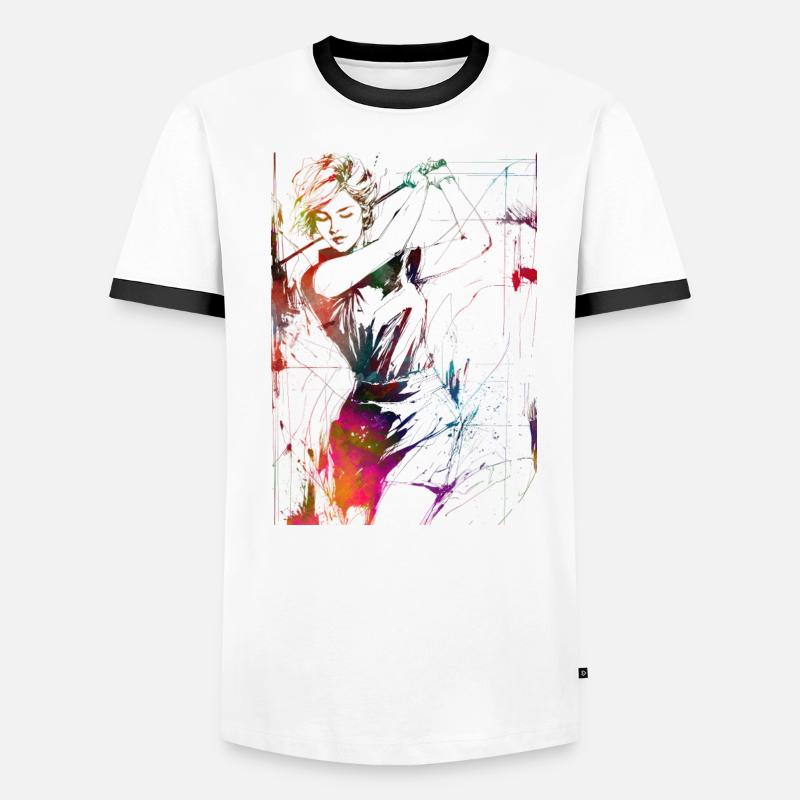 Golf player #golf Men's Ringer Shirt