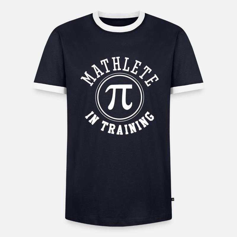 Mathlete In Training - Men's Ringer Shirt - undefined