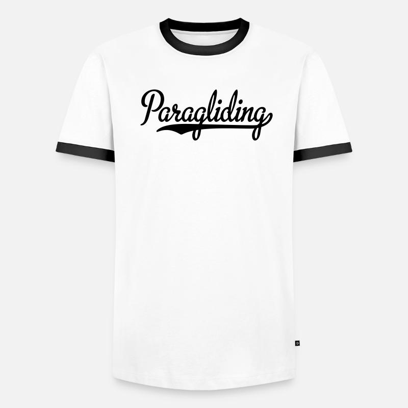 Paragliding Männer Kontrast-T-Shirt