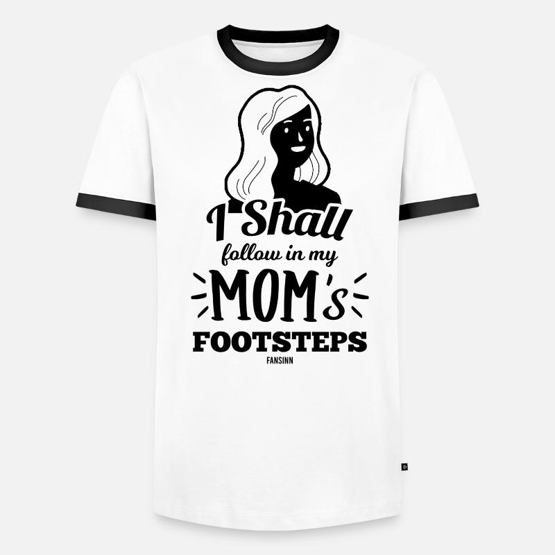 Mama Männer Kontrast-T-Shirt