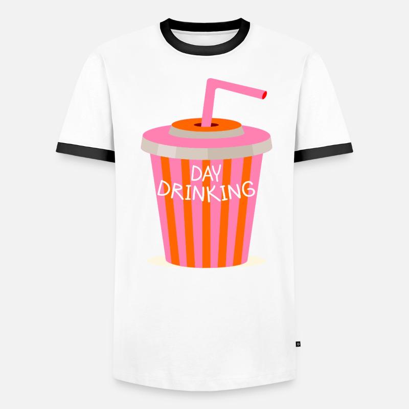 Day Drinking Men's Ringer Shirt