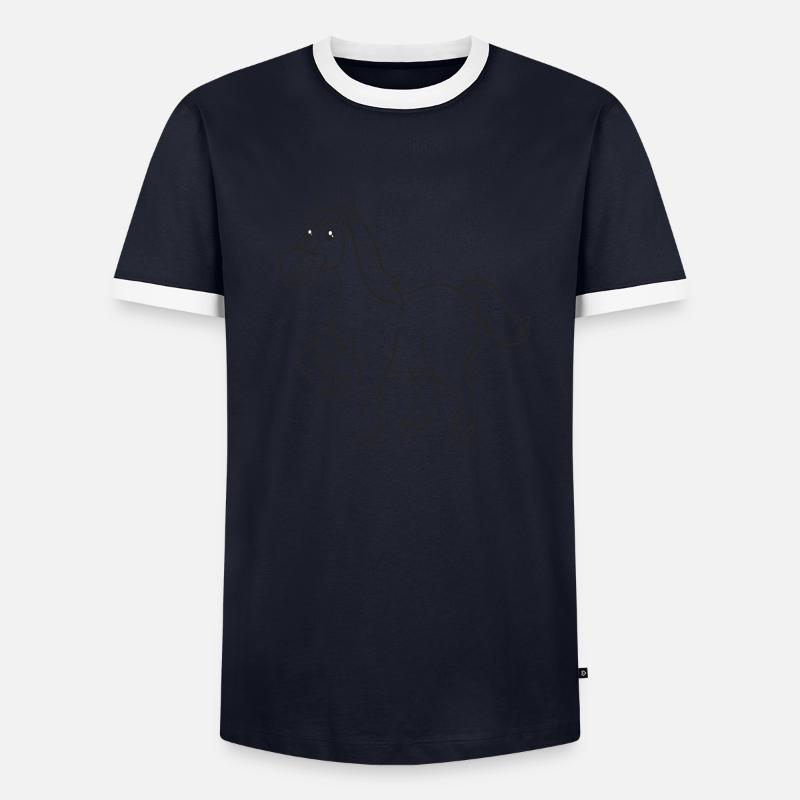 Pferd, Pferde, Geschenk, Geschenkidee - Männer Kontrast-T-Shirt - undefined