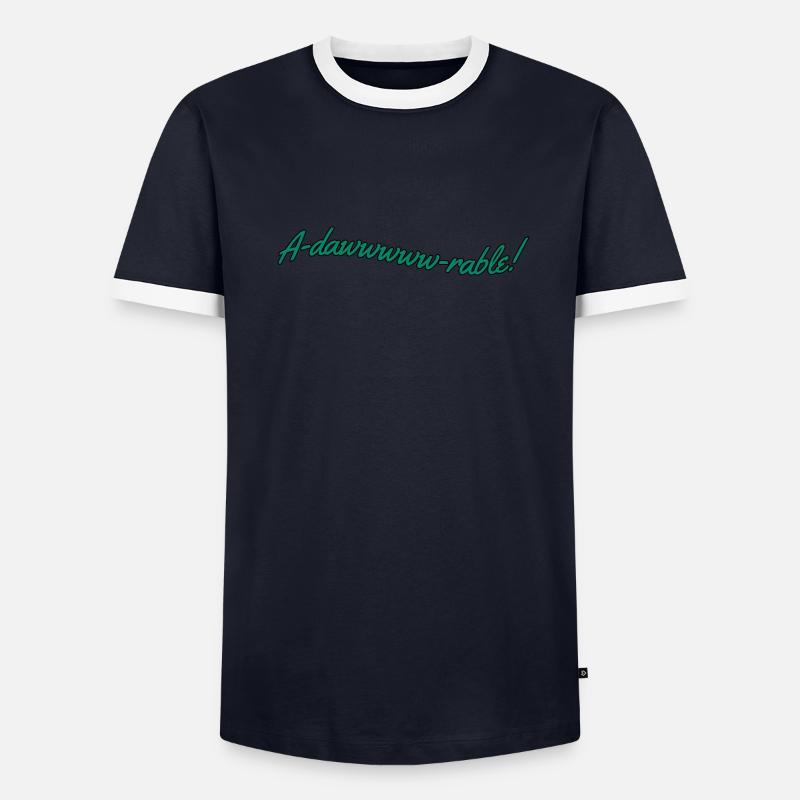 Adawwwrable T-shirt contrasté Homme