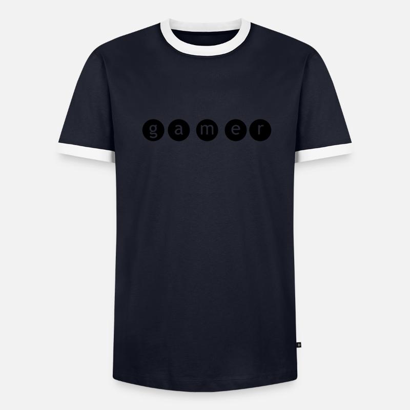 Game Gaming PC Men's Ringer Shirt