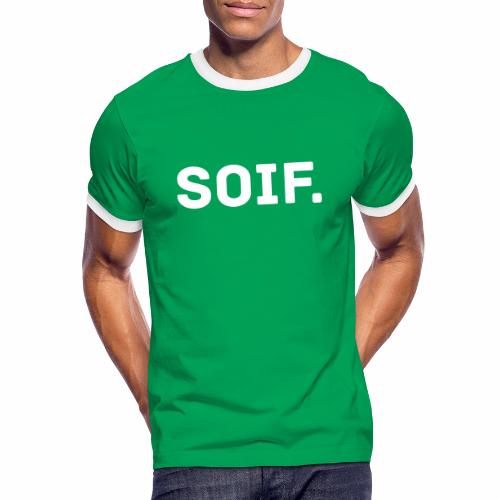 Soif - Mannen contrastshirt