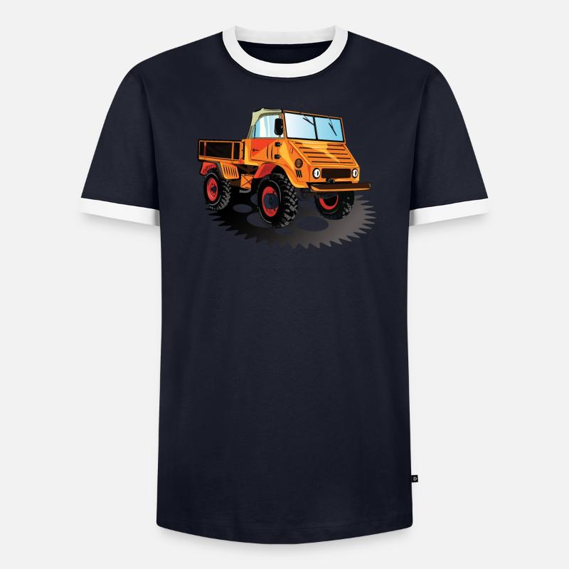 Unimog - Oldtimer - Offroad - Universal motor device - Men's Ringer Shirt - 
