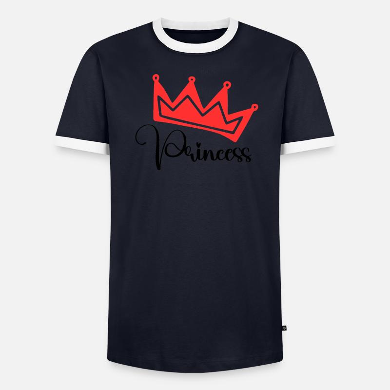 Princesse T-shirt contrasté Homme