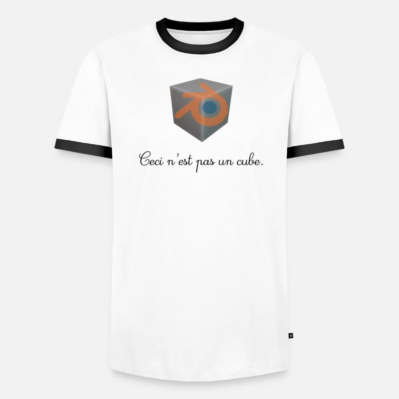 This is not a cube Men's Ringer Shirt
