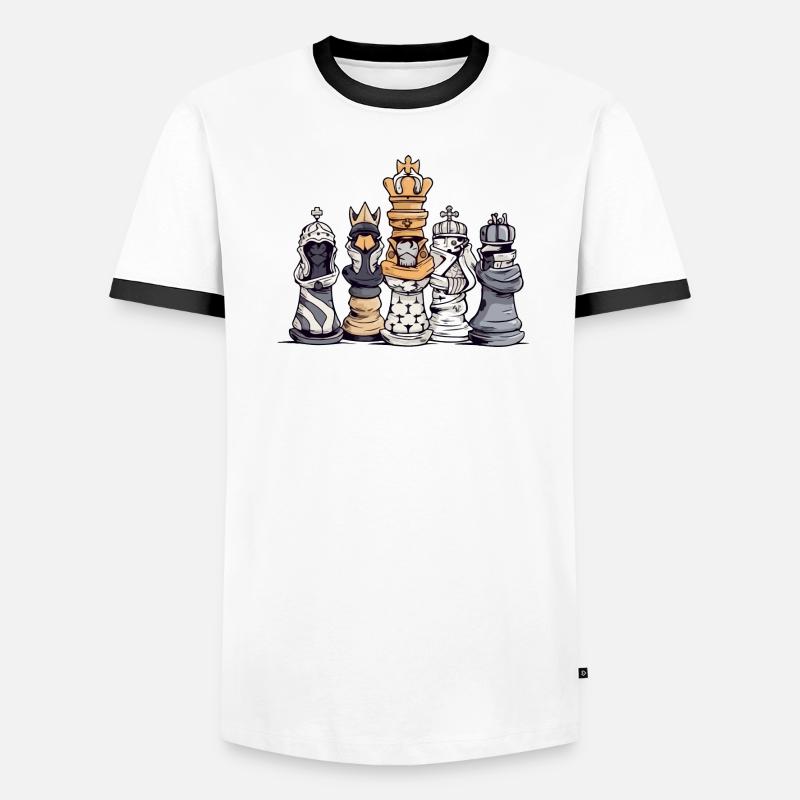 Chess preparation Men's Ringer Shirt