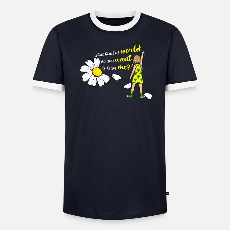 Climate Change Men's Ringer Shirt