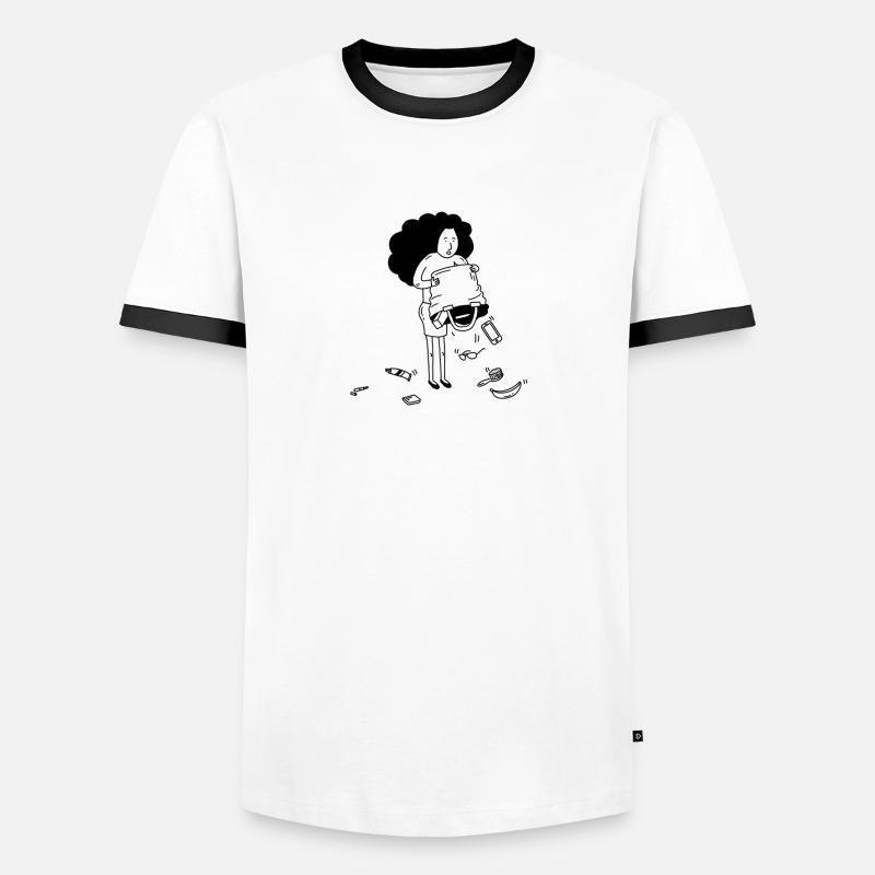 empty her bag Men's Ringer Shirt