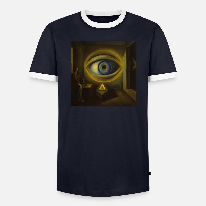 All Seeing Eye Men's Ringer Shirt