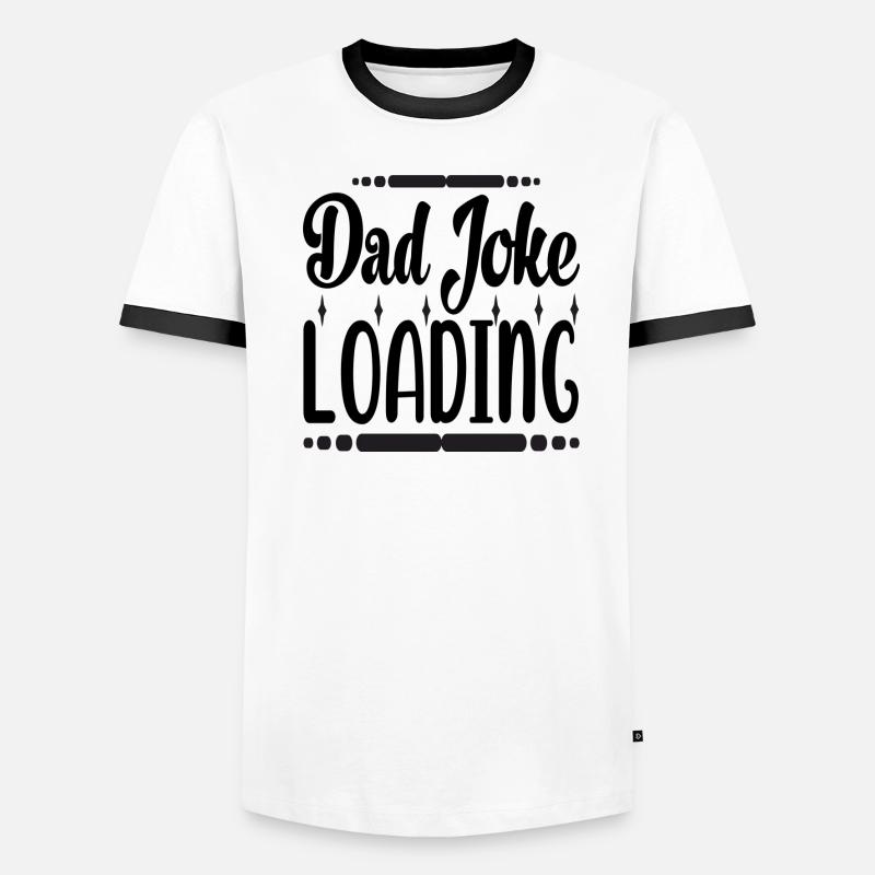 Dad Joke Loading Men's Ringer Shirt