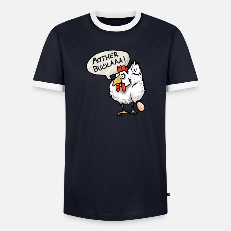 Mutter bukaaa!! Männer Kontrast-T-Shirt