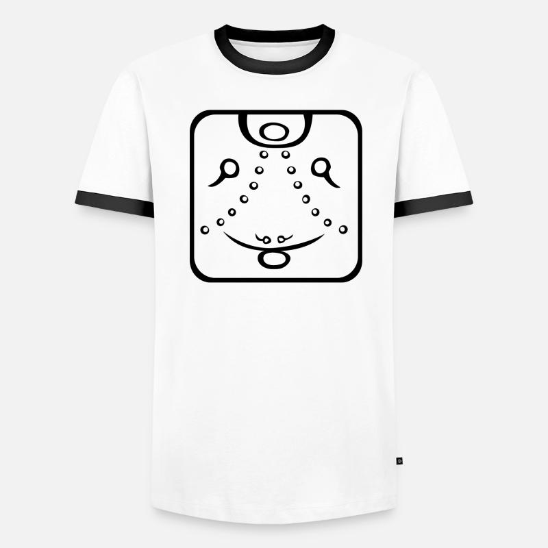 14 Kin Maya BLK Wizard Men's Ringer Shirt