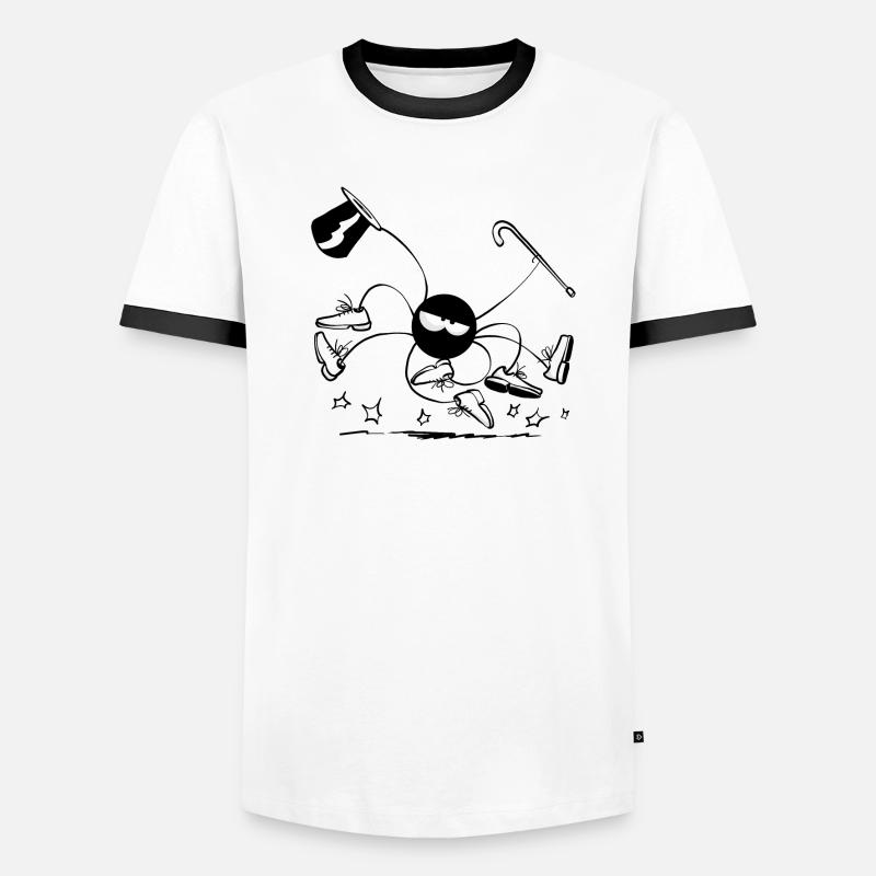 Beth die Spinne - Stepptanz (Version 2) Männer Kontrast-T-Shirt