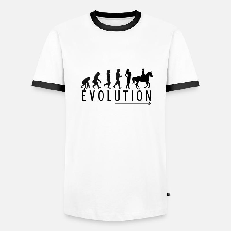 Evolution T-shirt contrasté Homme