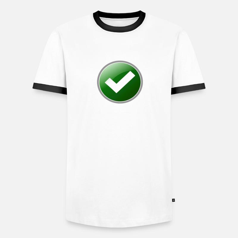 SEEN TESTED CHECKED WORK PERFECT! Men's Ringer Shirt