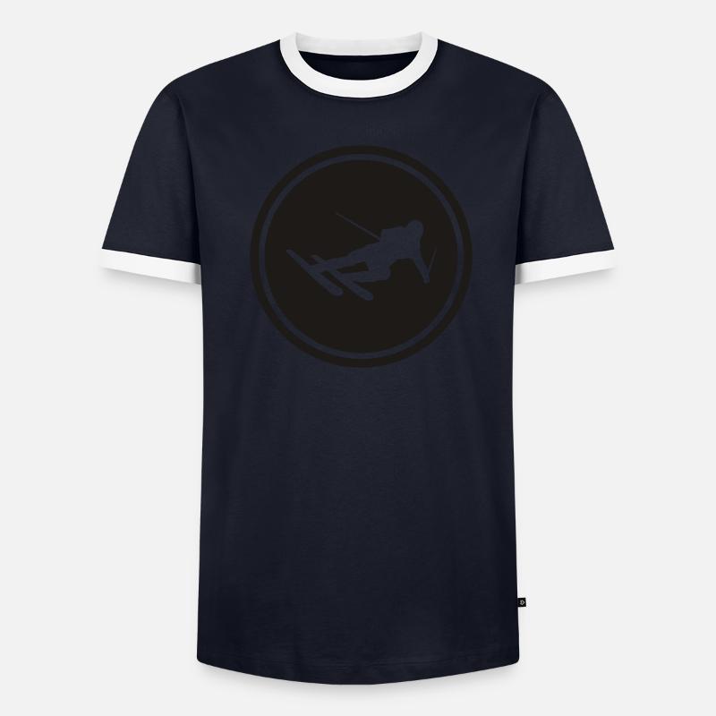 Ski T-shirt contrasté Homme