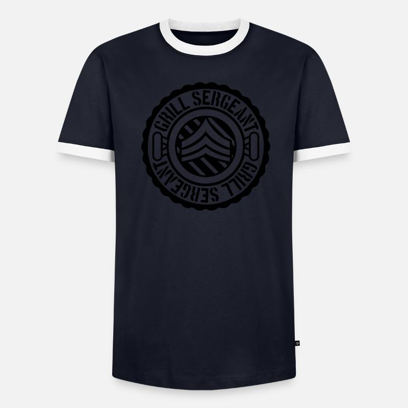 Grill Grill Sergent Timbre T-shirt contrasté Homme