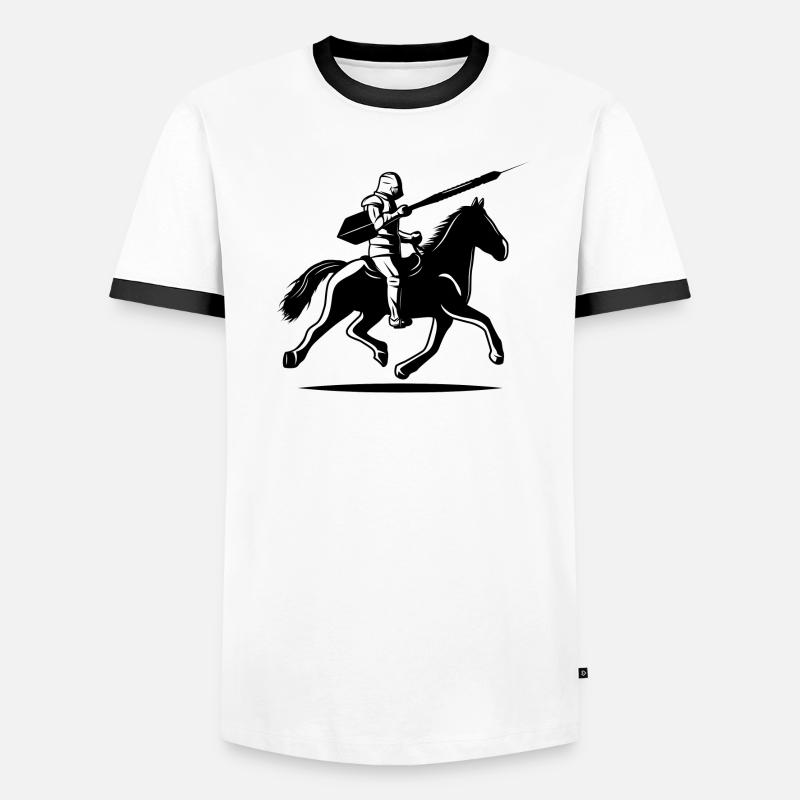 Cavalier de fléchettes T-shirt contrasté Homme