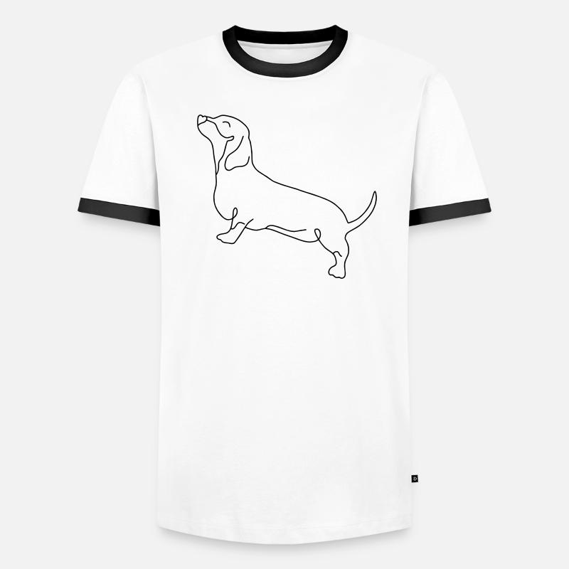 long dog Men's Ringer Shirt