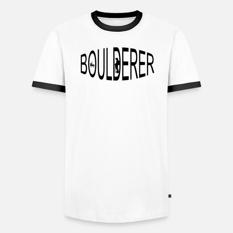 escalade T-shirt contrasté Homme