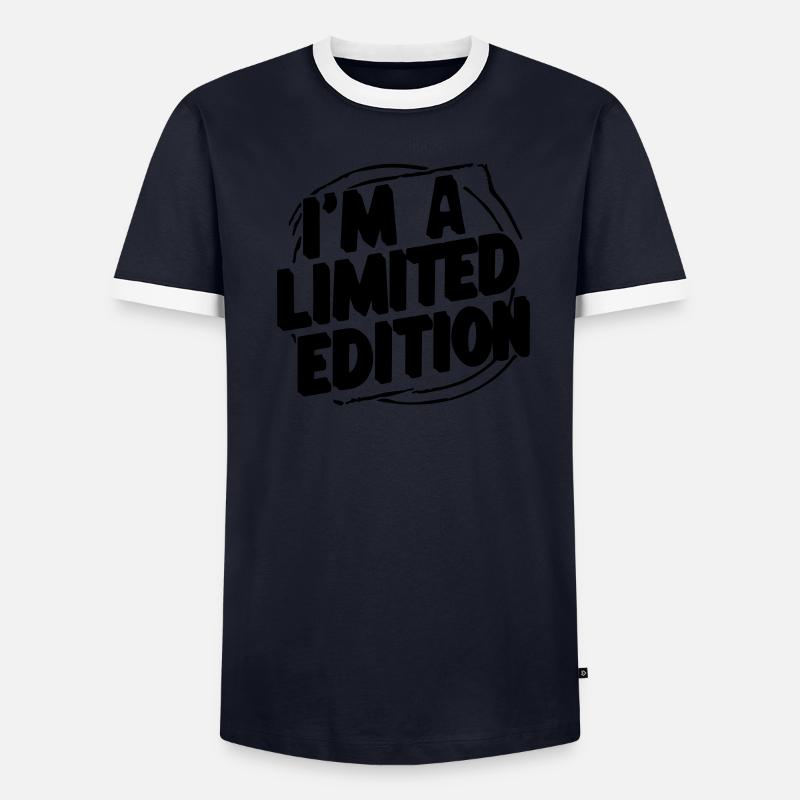 Je suis une édition limitée T-shirt contrasté Homme