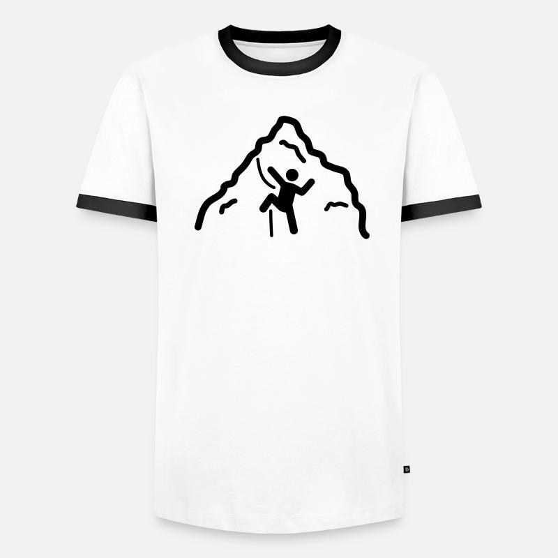 bergsteiger climbing T-shirt contrasté Homme