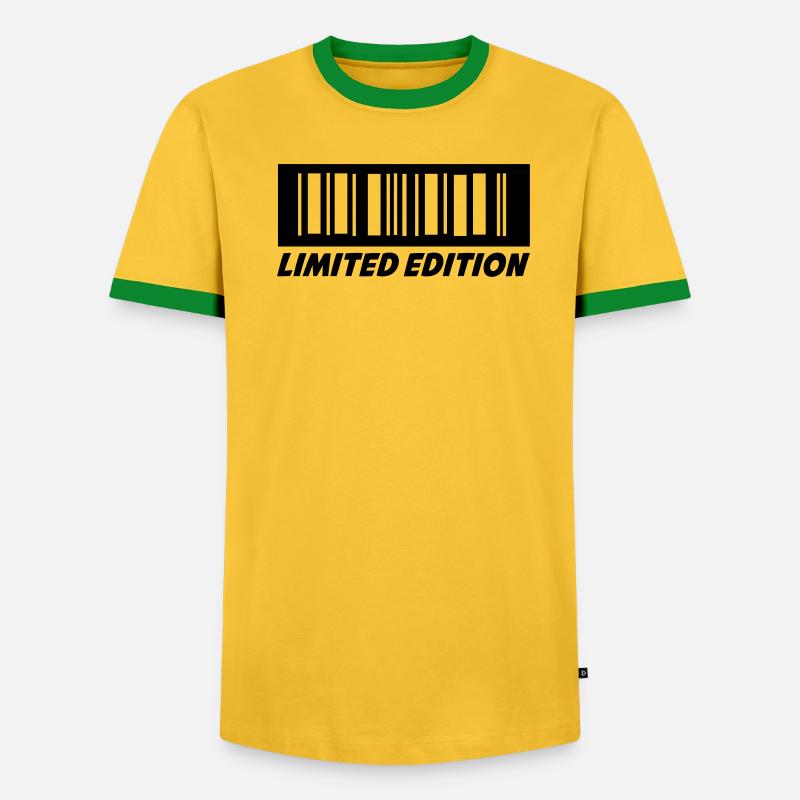 barcode_02 - Men's Ringer Shirt - undefined
