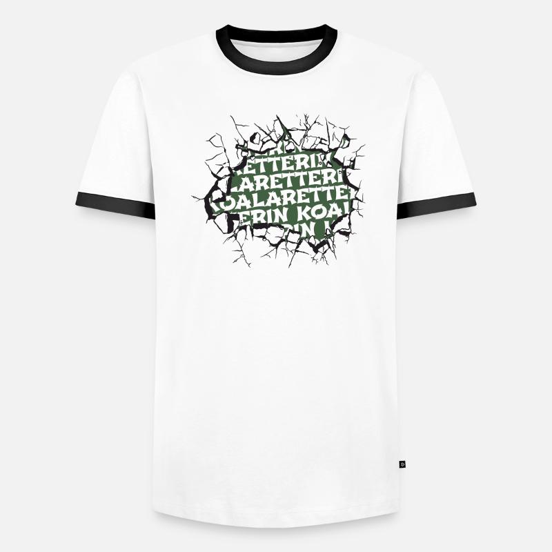 down under die besten australier grausamkeit Männer Kontrast-T-Shirt