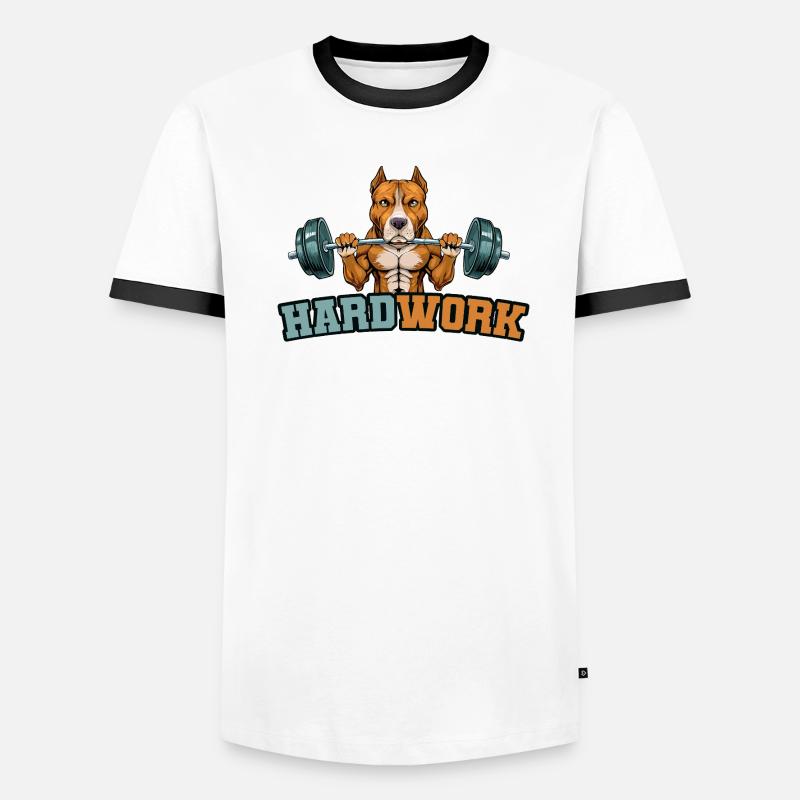 Hard work Men's Ringer Shirt