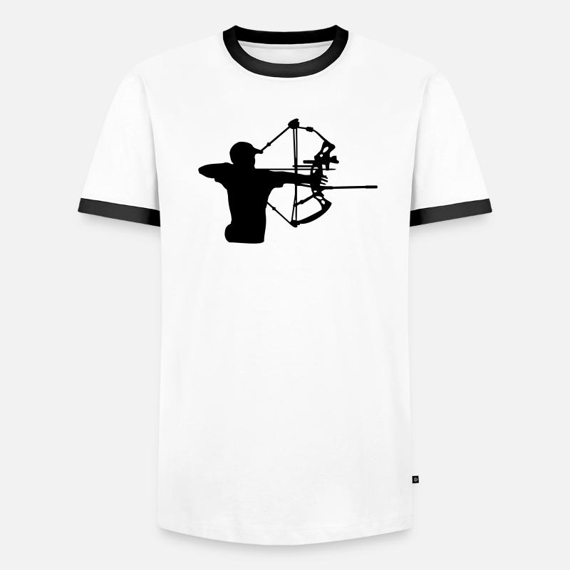 Compound Bow T-shirt contrasté Homme